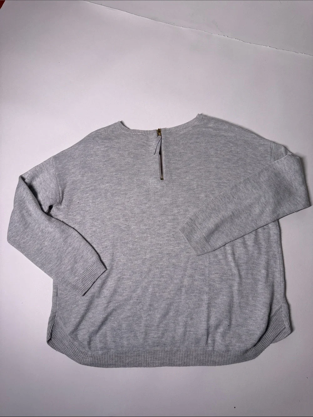 H&M Light Gray Women’s Crewneck Knit Sweater